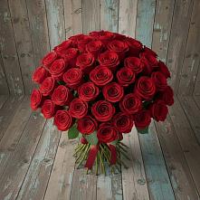 Букет 55 Красных роз Фридом #REPLACE_PRED# Приаргунске