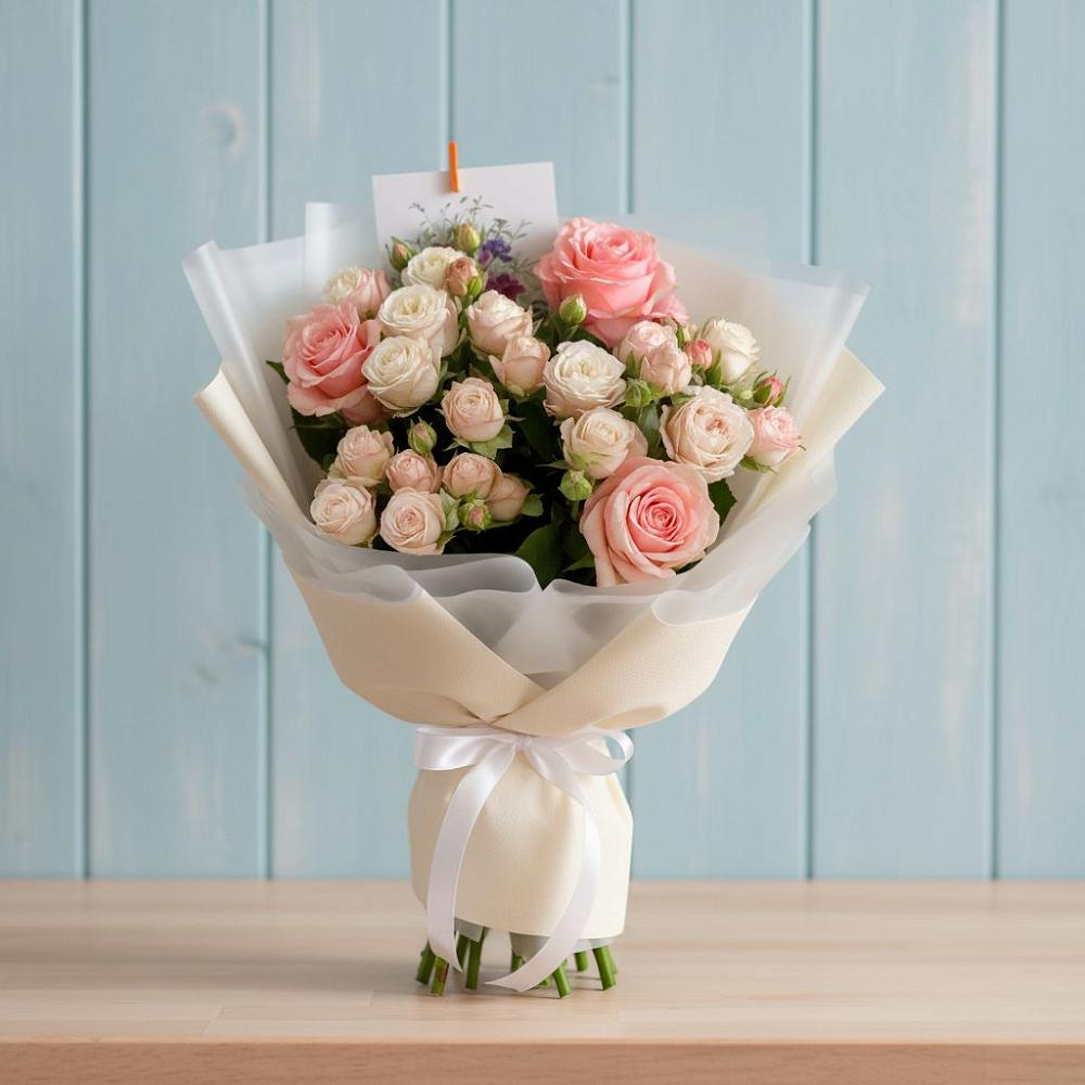 Букет цветов из: Розы в Приаргунске