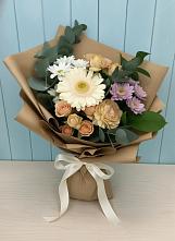 Букет цветов из:  Герберы и Хризантемы в Приаргунске