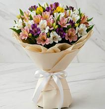 Букет цветов из:  Альстромерии в Приаргунске