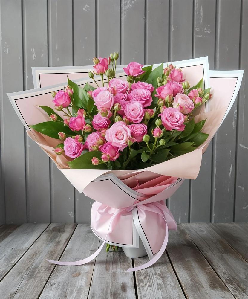 Букет Розовый кустик в Приаргунске