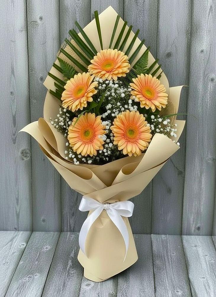 Букет цветов из: Герберы в Приаргунске