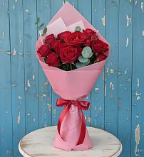 Букет цветов из:  Розы в Приаргунске