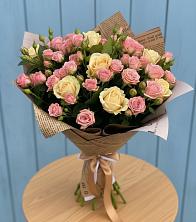 Букет цветов из:  Розы в Приаргунске