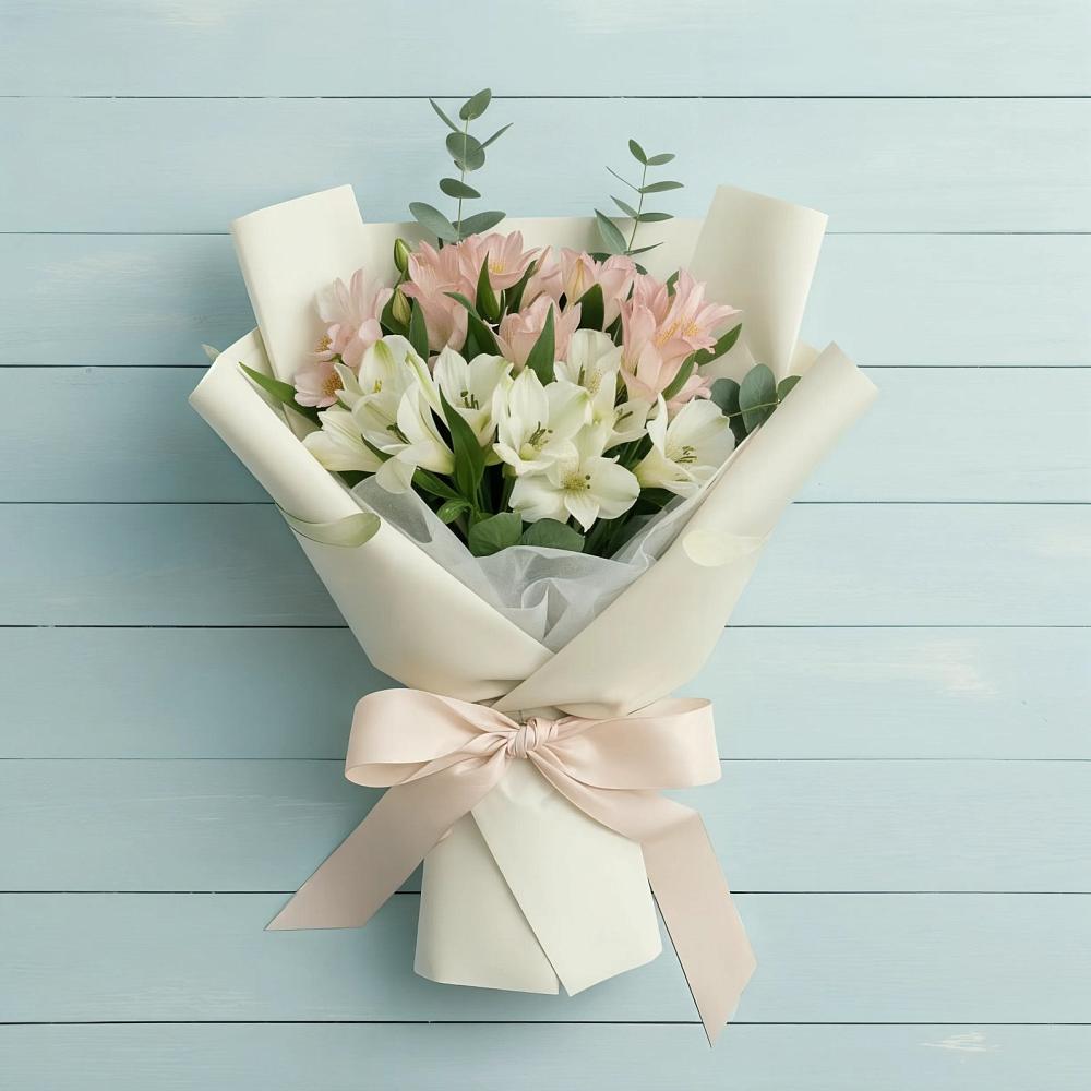 Букет цветов из: Альстромерии в Приаргунске