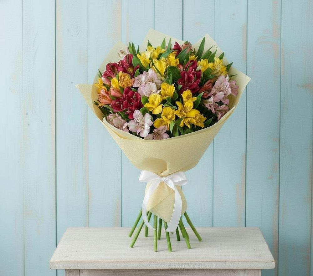 Букет цветов из: Альстромерии в Приаргунске