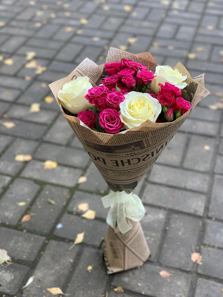 Букет цветов из: Розы в Приаргунске