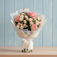 Букет цветов из:  Розы в Приаргунске