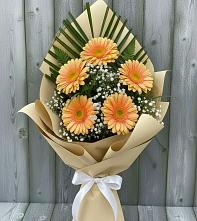Букет цветов из:  Герберы в Приаргунске